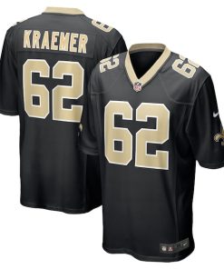 Tommy Kraemer New Orleans Saints Nike Team Game Jersey -  Black