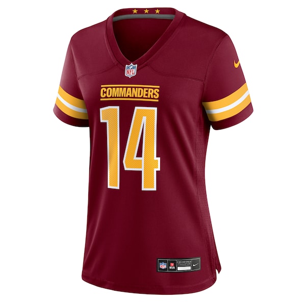 Josh Johnson Washington Commanders Nike Women's Team Game Jersey - Burgundy - Image 2