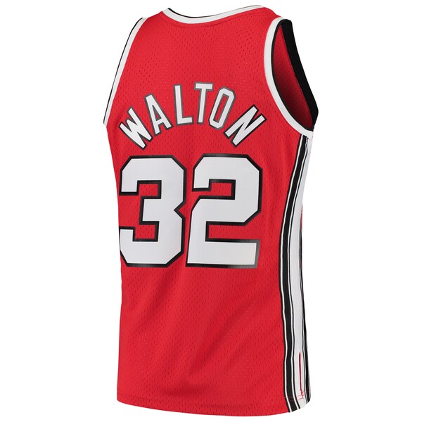 Bill Walton Portland Trail Blazers 1976/77 Hardwood Classics Swingman Jersey - Red - Image 3