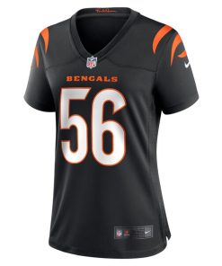 Alternative view of Garrett Nelson Cincinnati Bengals Nike Women's  Game Jersey -  Black
