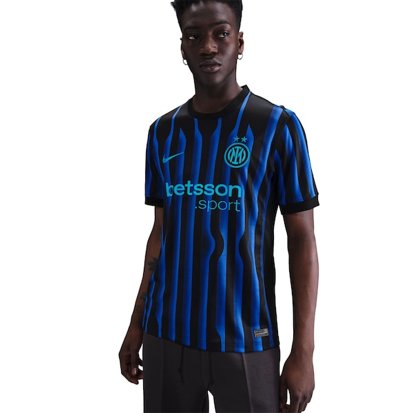Inter Milan Nike 2025/26 Home Replica Jersey - Blue/Aqua - Image 2