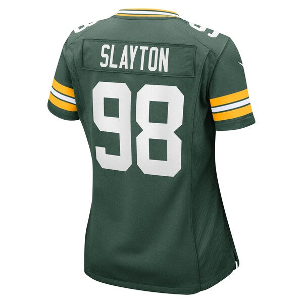Chris Slayton Green Bay Packers Nike Women's Game Player Jersey - Green - Image 3