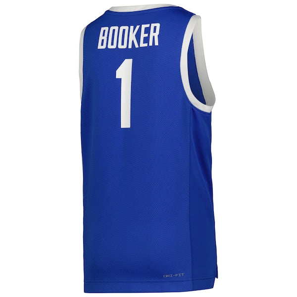 #1 Kentucky Wildcats Nike Youth Icon Replica Basketball Jersey - Royal - Image 3