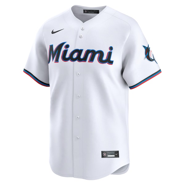 Sandy Alcantara Miami Marlins Nike Home Limited Player Jersey - White - Image 2