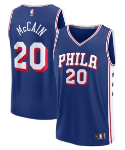 Jared McCain Philadelphia 76ers  Youth 2024 NBA Draft Fast Break Player Jersey - Icon Edition - Royal