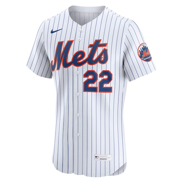 Juan Soto New York Mets Nike Home Elite Jersey - White/Black - Image 3