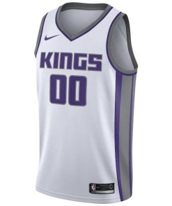 Alternative view of Sacramento Kings Nike Swingman Custom Jersey White - Association Edition