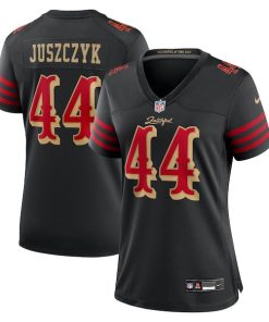 Kyle Juszczyk San Francisco 49ers Nike Women's 2025 Rivalries Collection Game Jersey - Black
