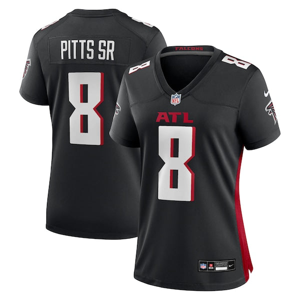Kyle Pitts Sr. Atlanta Falcons Nike Women's Game Jersey - Black