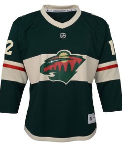 Alternative view of Matthew Boldy Minnesota Wild Outerstuff Youth Home Replica Jersey - Green