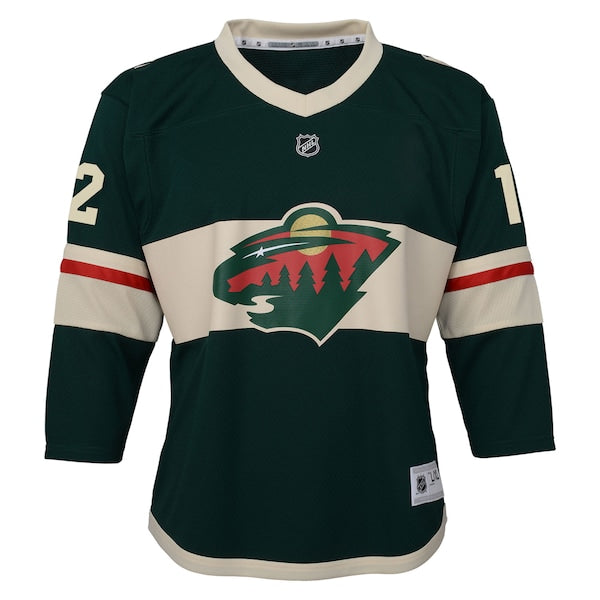 Matthew Boldy Minnesota Wild Outerstuff Youth Home Replica Jersey - Green - Image 2