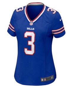 Alternative view of Damar Hamlin Buffalo Bills Nike Women's Game Jersey - Royal