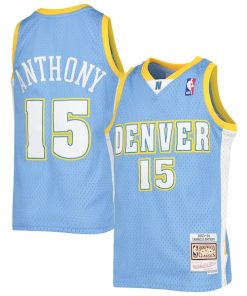 Carmelo Anthony Denver Nuggets  Youth 2003-04 Hardwood Classics Swingman Jersey - Powder Blue