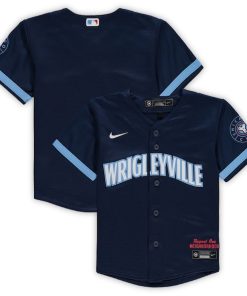 Chicago Cubs Nike Toddler MLB City Connect Replica Team Jersey - Navy