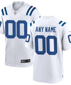 Indianapolis Colts Nike Custom Game Jersey - White
