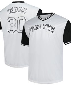 Paul Skenes Pittsburgh Pirates Profile Big & Tall Birdeye T-Shirt - White