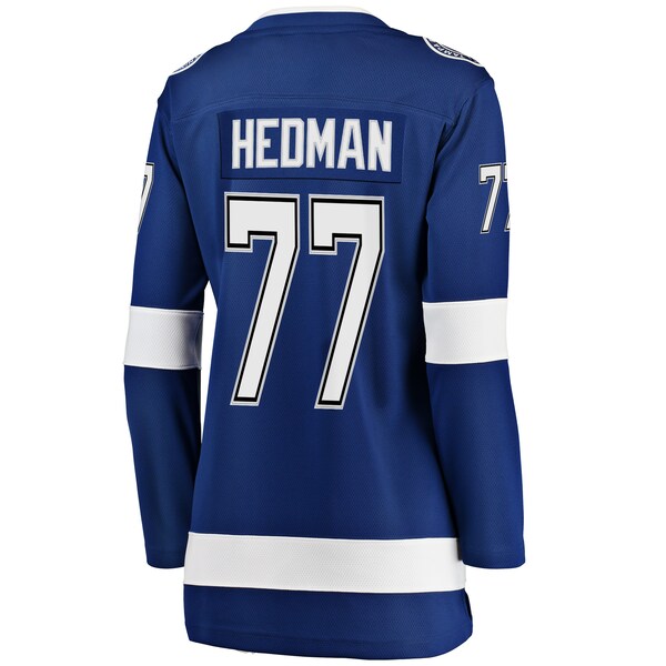 Victor Hedman Tampa Bay Lightning Women's Breakaway Player Jersey - Blue - Image 3