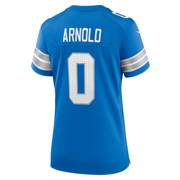 Terrion Arnold Detroit Lions Nike Women's Team Game Jersey - Blue - Image 4