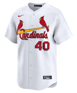 Alternative view of Willson Contreras St. Louis Cardinals Nike Home Limited Player Jersey - White