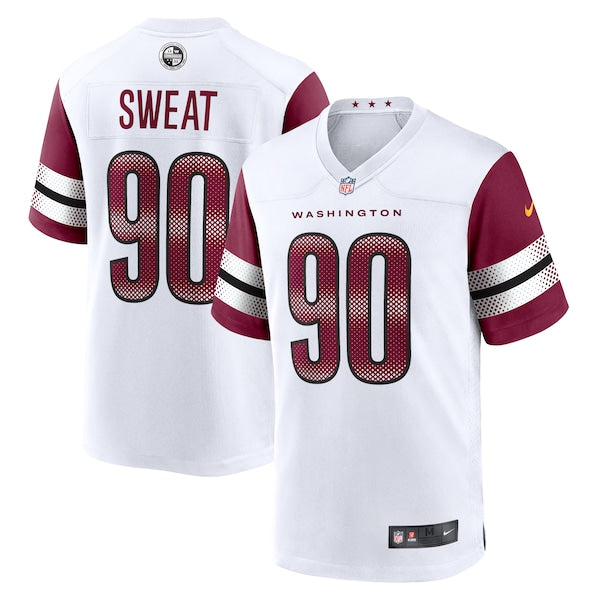 Montez Sweat Washington Commanders Nike Game Jersey - White/Black - Image 2
