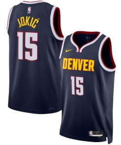 Nikola Jokic Denver Nuggets Nike Unisex Swingman Jersey - Icon Edition - Navy
