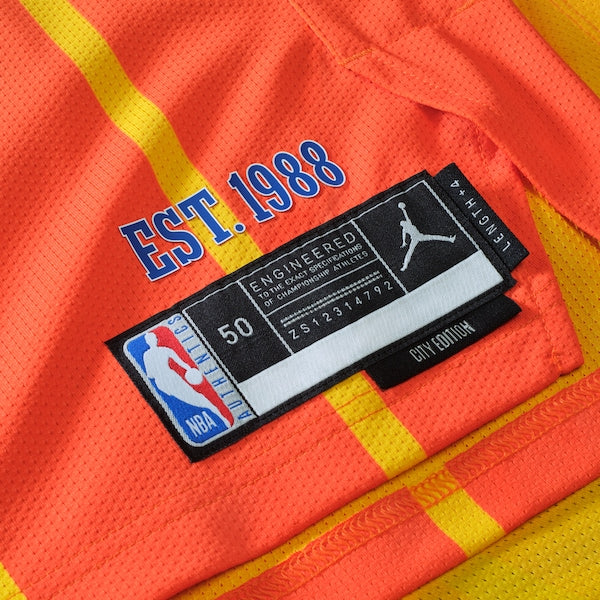 LaMelo Ball Charlotte Hornets Jordan Brand Unisex 2025/26 Authentic Jersey - City Edition - Orange - Image 5