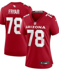 Josh Fryar Arizona Cardinals Nike Women's Team Game Jersey -  Cardinal