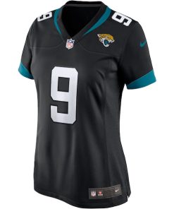 Alternative view of David Garrard Jacksonville Jaguars Nike Women's Game Retired Player Jersey - Black