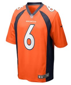 Alternative view of P.J. Locke Denver Broncos Nike Game Player Jersey - Orange
