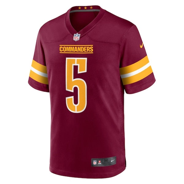 Tress Way Washington Commanders Nike Game Jersey - Burgundy - Image 2