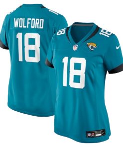John Wolford Jacksonville Jaguars Nike Women's Team Game Jersey -  Teal