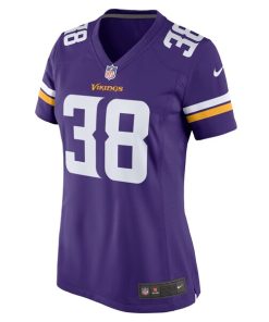 Alternative view of Bryant Koback Minnesota Vikings Nike Women's Home Game Player Jersey - Purple