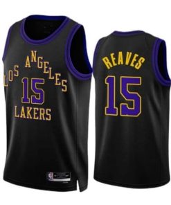 Austin Reaves Los Angeles Lakers Nike Unisex Swingman Jersey - City Edition - Black