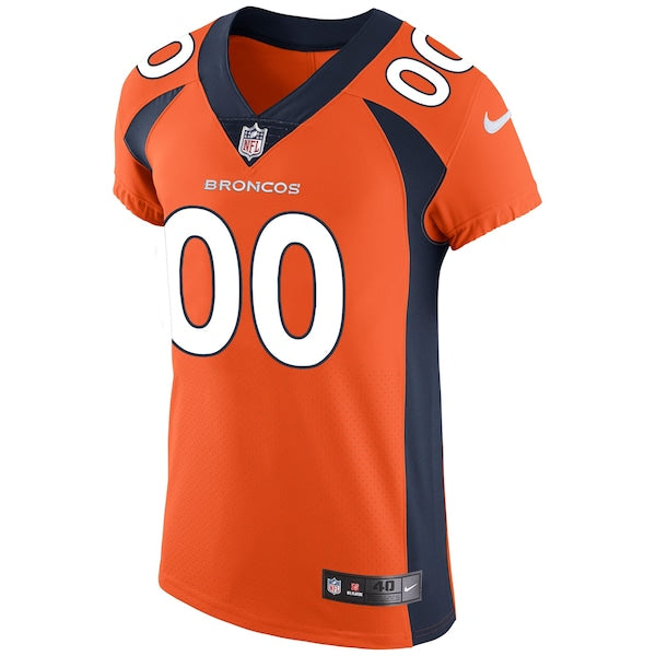 Denver Broncos Nike Vapor Untouchable Custom Elite Jersey - Orange - Image 2