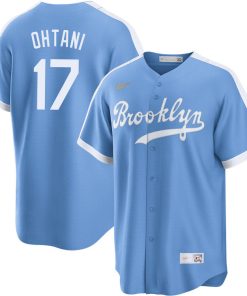 Shohei Ohtani Brooklyn Dodgers Nike Cooperstown Collection Limited Player Jersey - Light Blue