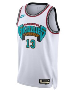 Alternative view of Jaren Jackson Jr. Memphis Grizzlies Nike Unisex 2024/25 Swingman Jersey - White - Classic Edition