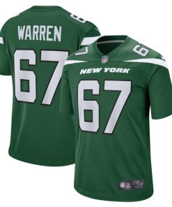 Carter Warren New York Jets Nike  Game Jersey - Gotham Green