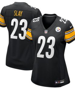 Darius Slay Pittsburgh Steelers Nike Women's Team Game Jersey -  Black