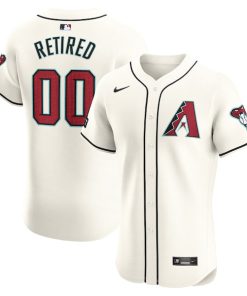 Arizona Diamondbacks Nike Home Elite Pick-A-Player Retired Roster Patch Jersey - White