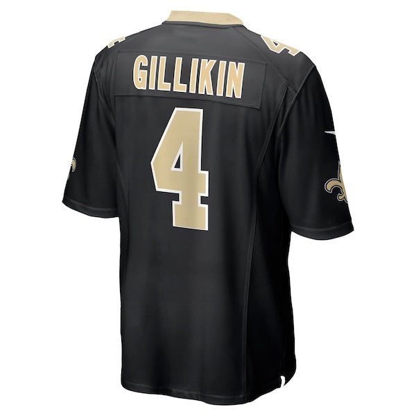 Blake Gilikin New Orleans Saints Nike Game Player Jersey - Black - Image 3
