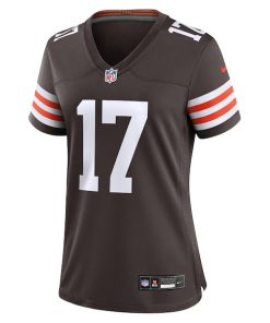 Alternative view of Jerome Baker Cleveland Browns Nike Women's Team Game Jersey -  Brown