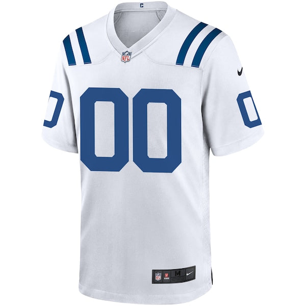 Indianapolis Colts Nike Custom Game Jersey - White - Image 2