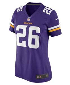 Alternative view of Theo Jackson Minnesota Vikings Nike Women's  Game Jersey -  Purple