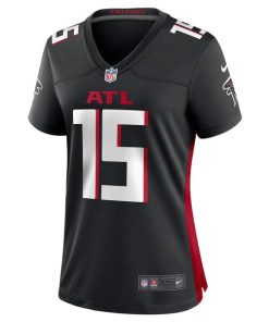 Alternative view of Feleipe Franks Atlanta Falcons Nike Women's Game Jersey - Black
