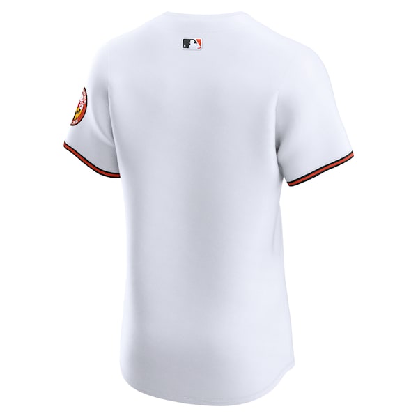 Baltimore Orioles Nike Home Elite Jersey - White - Image 3