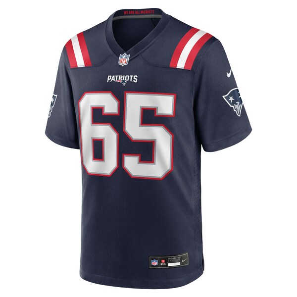 Garrett Bradbury New England Patriots Nike Team Game Jersey - Navy - Image 2