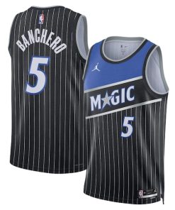 Paolo Banchero Orlando Magic Jordan Brand Unisex  Swingman Jersey - Statement Edition - Black