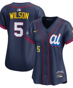 Jacob Wilson American League Nike Women's 2025 All-Star Edition Limited Player Jersey - Navy