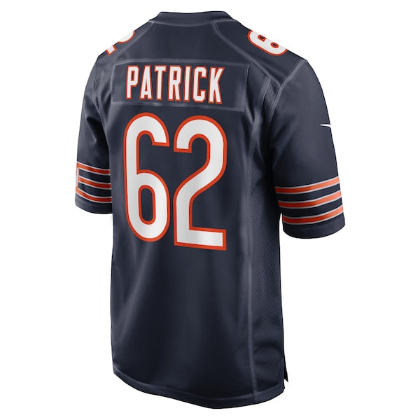 Lucas Patrick Chicago Bears Nike Game Jersey - Navy - Image 3