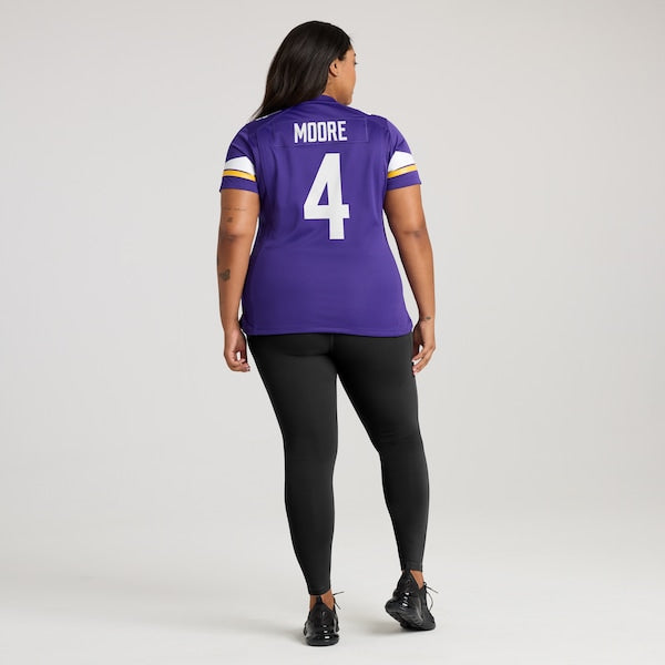 Rondale Moore Minnesota Vikings Nike Women's Team Game Jersey - Purple - Image 7